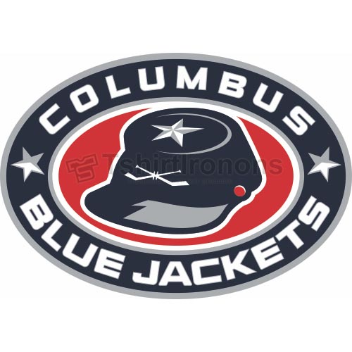 Columbus Blue Jackets T-shirts Iron On Transfers N126 - Click Image to Close